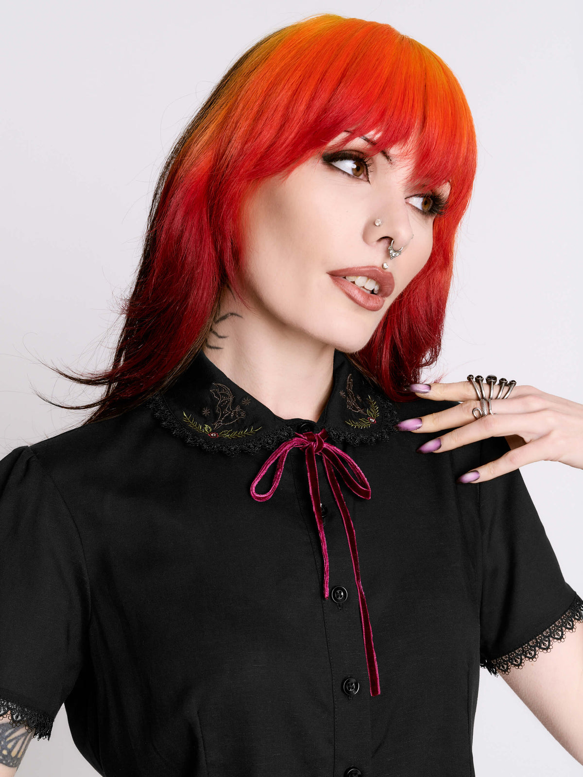 BATS AT WORK BLOUSE