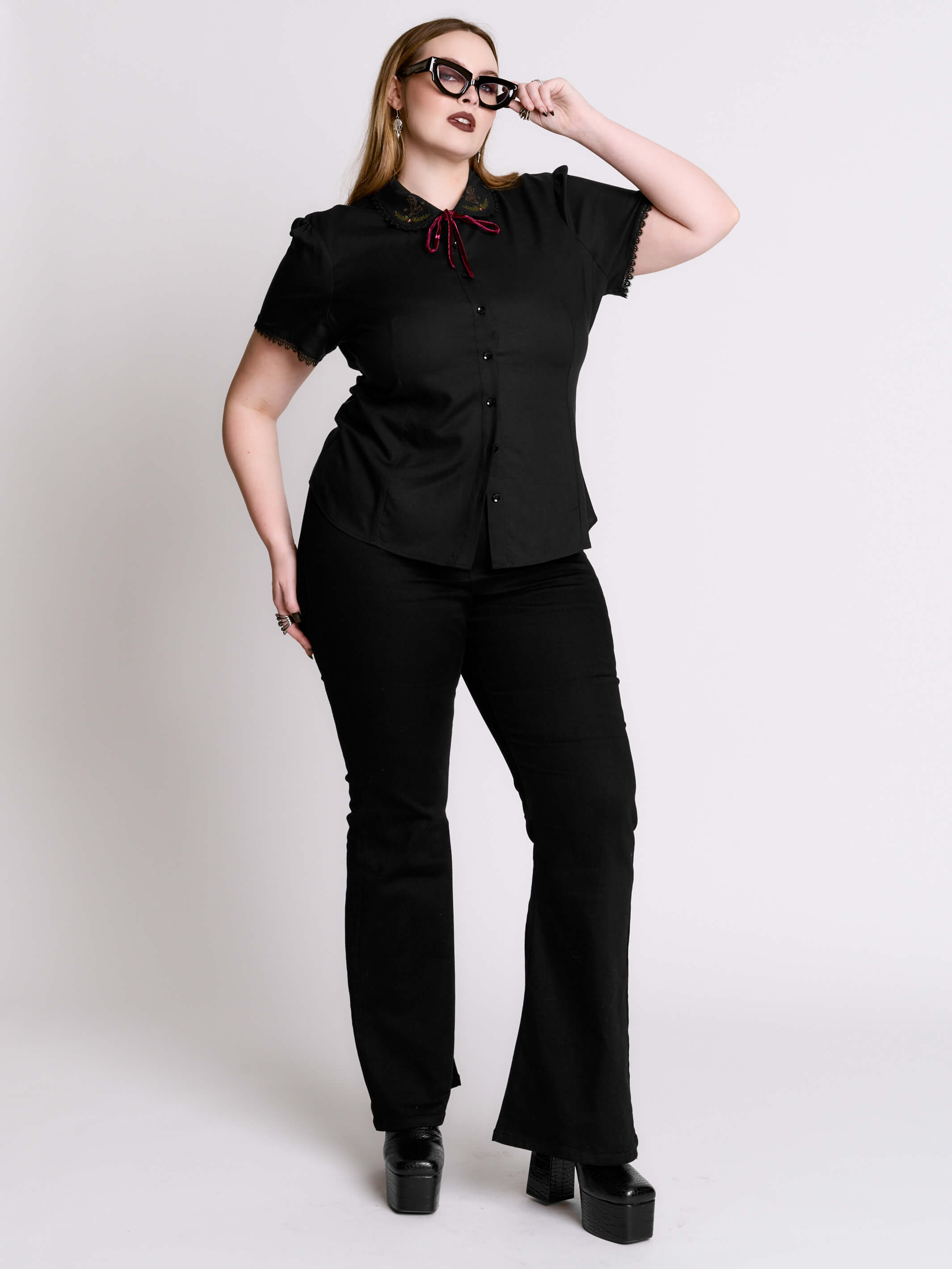 BATS AT WORK BLOUSE