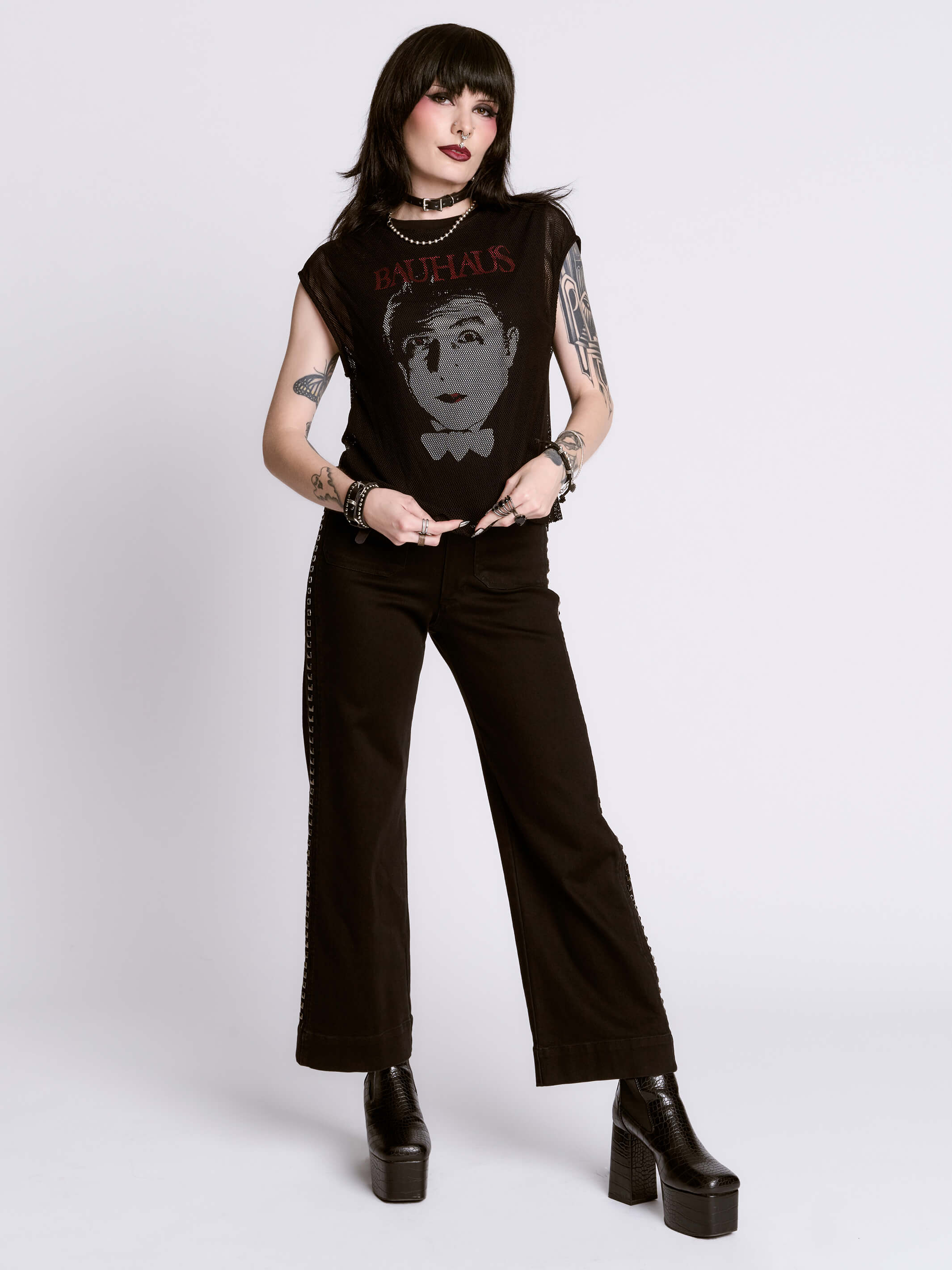 BAUHAUS MESH COVERED SHIRT