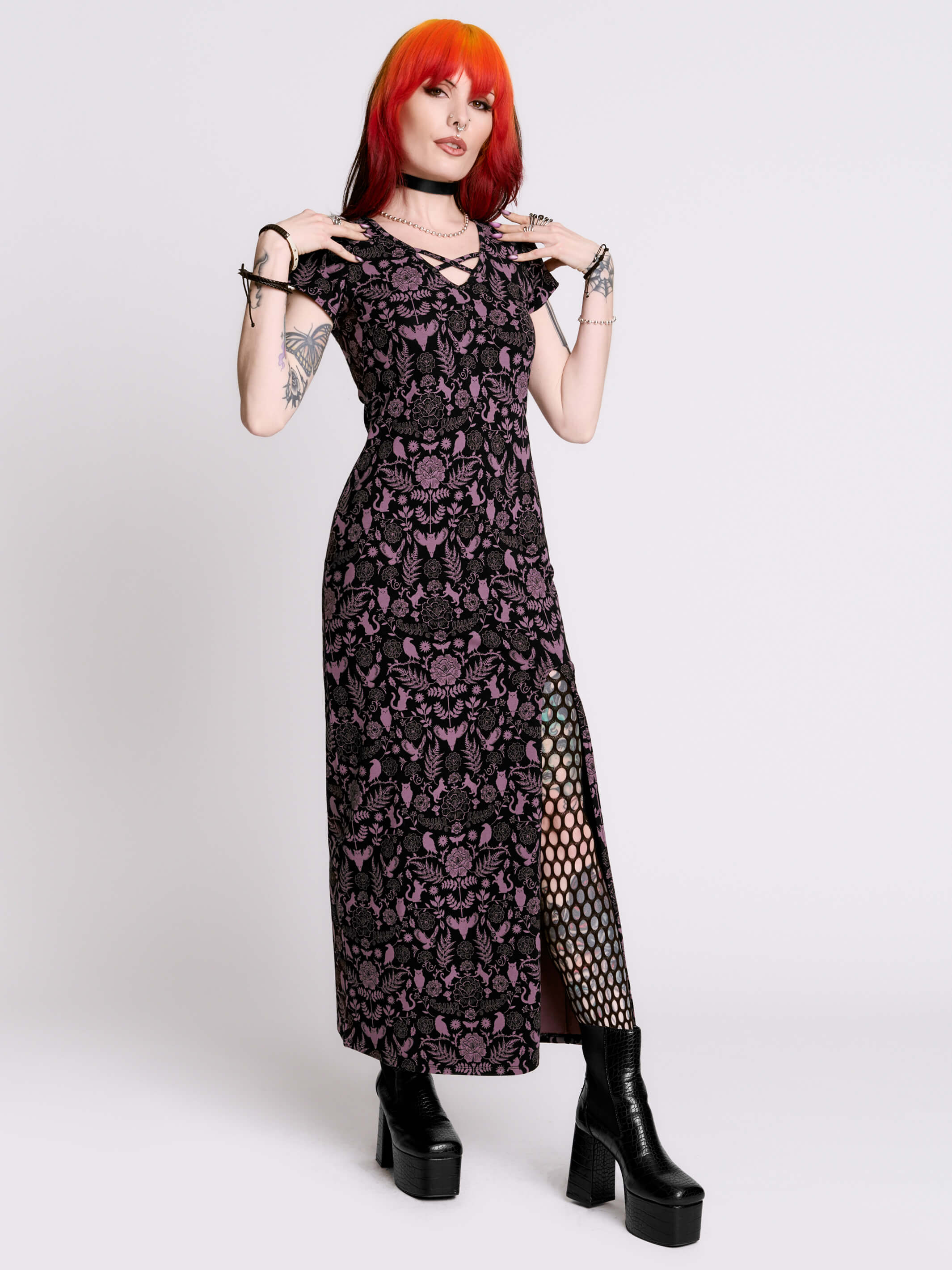 FOLKLORE MAXI DRESS