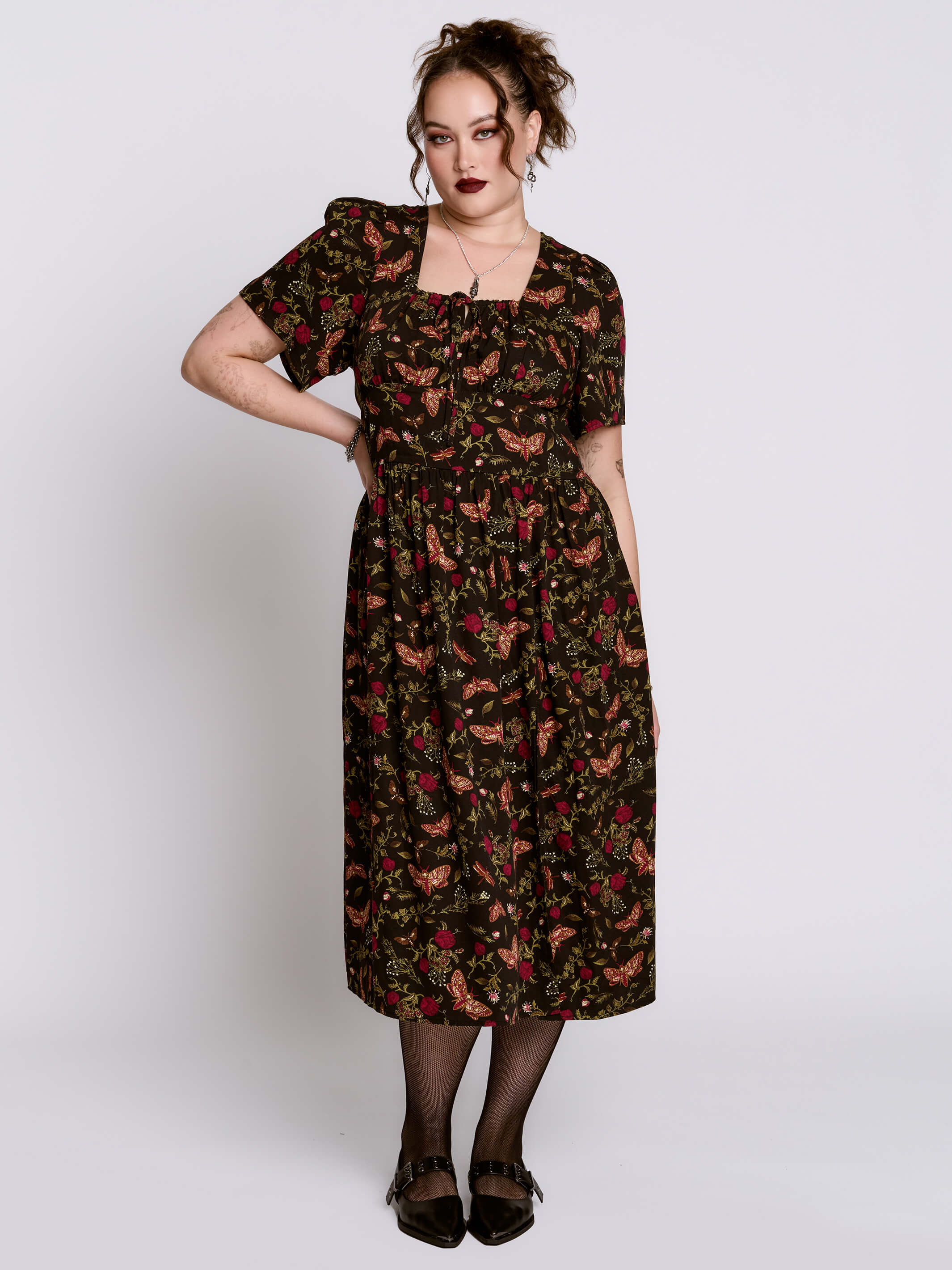 MOTH TO THE FLAME MAIDEN DRESS