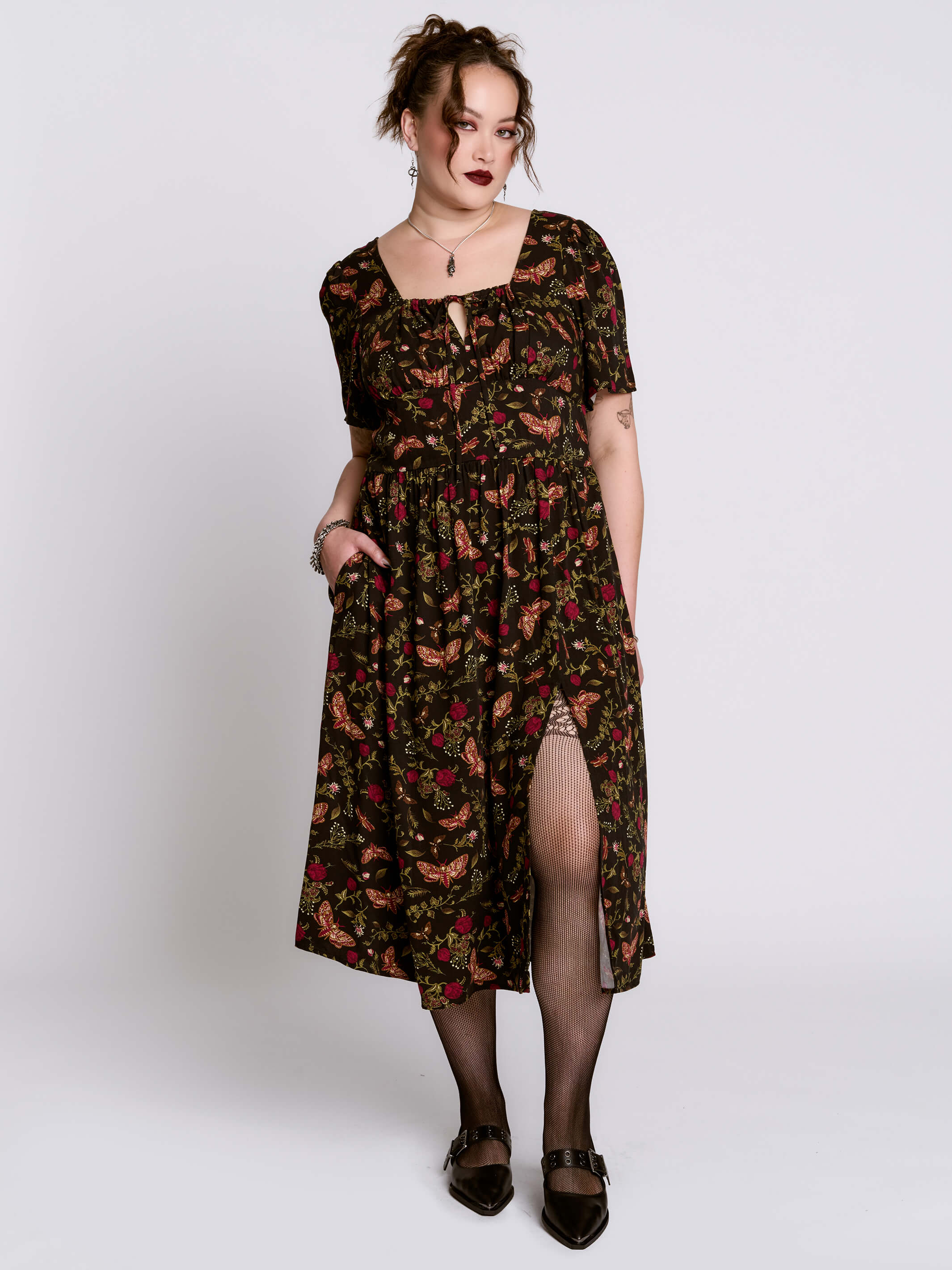 MOTH TO THE FLAME MAIDEN DRESS