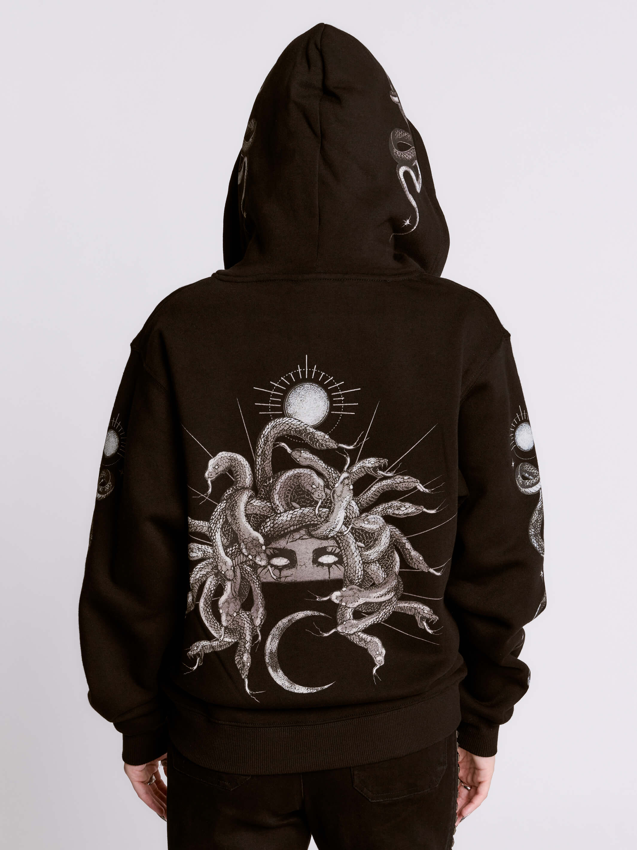 Medusa Zip Up Hoodie