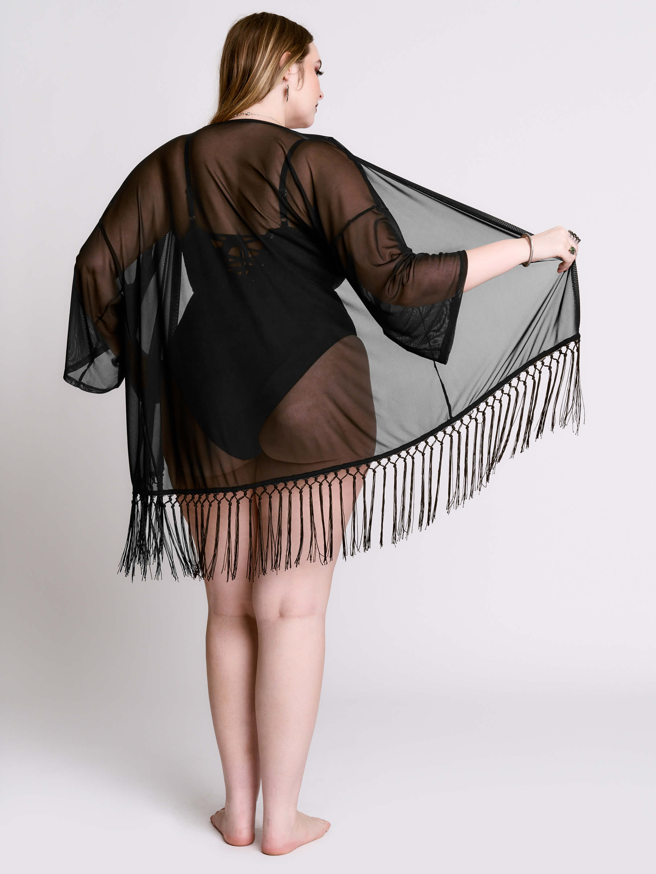 Mesh Kimono