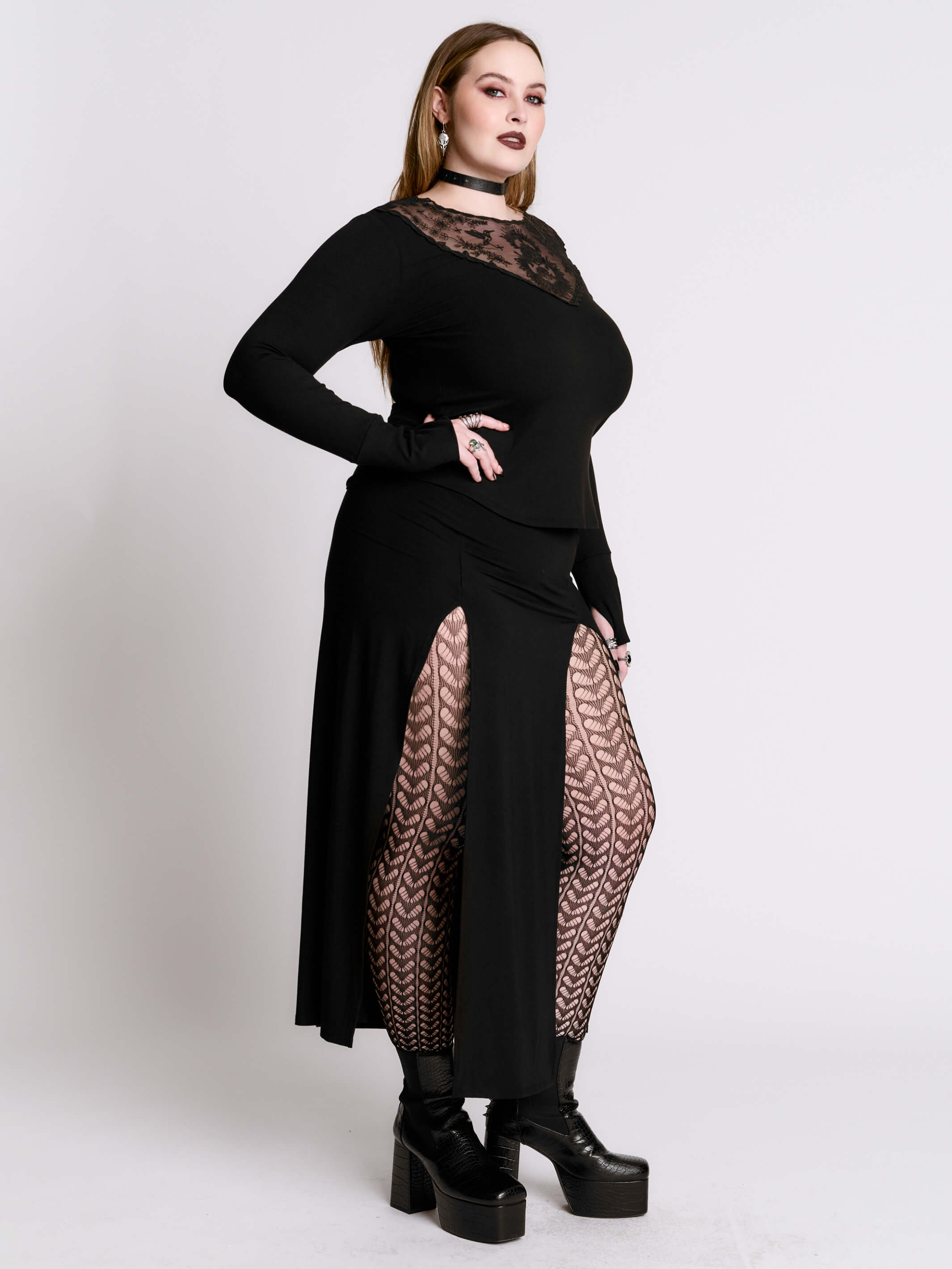 MILE HIGH MAXI SKIRT