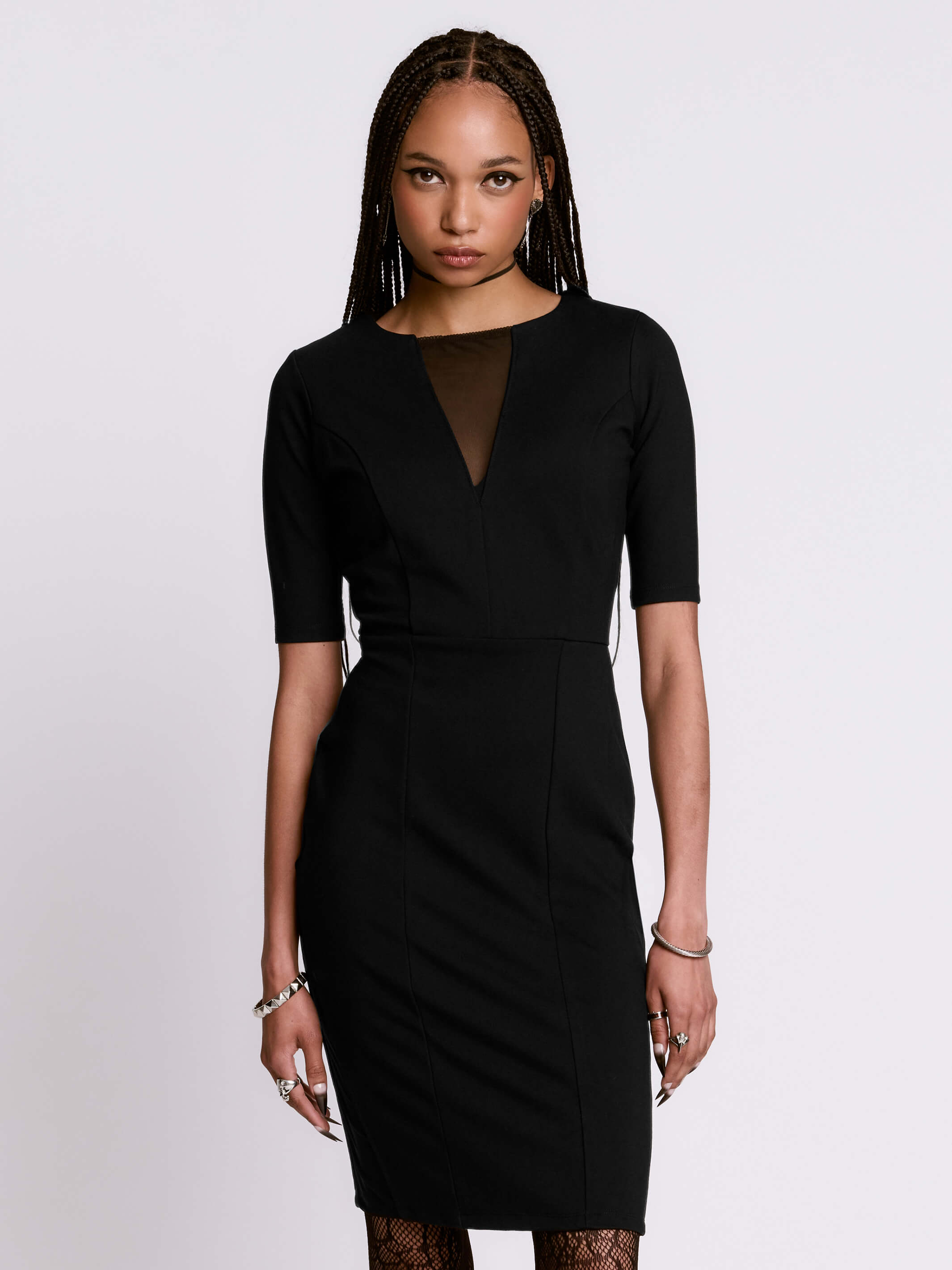 Ponte Wiggle Dress