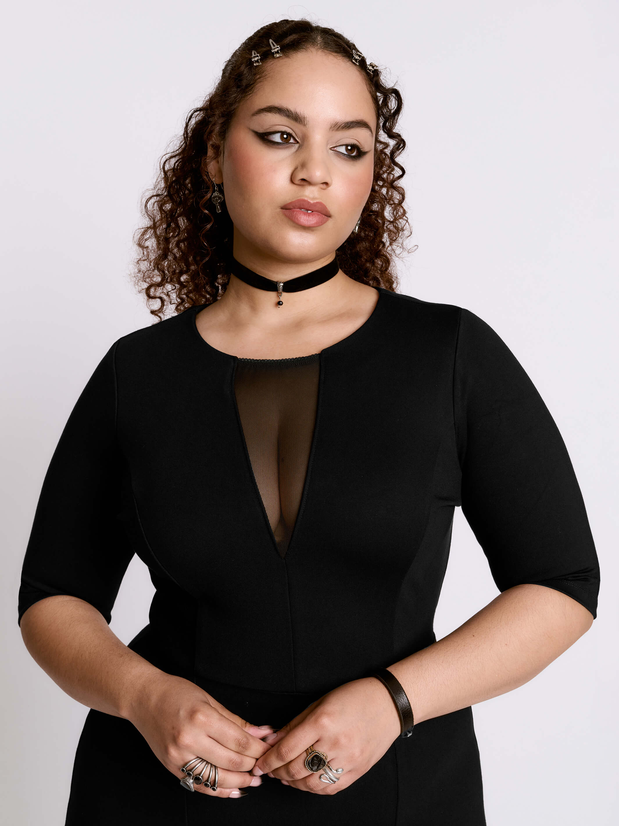 Ponte Wiggle Dress