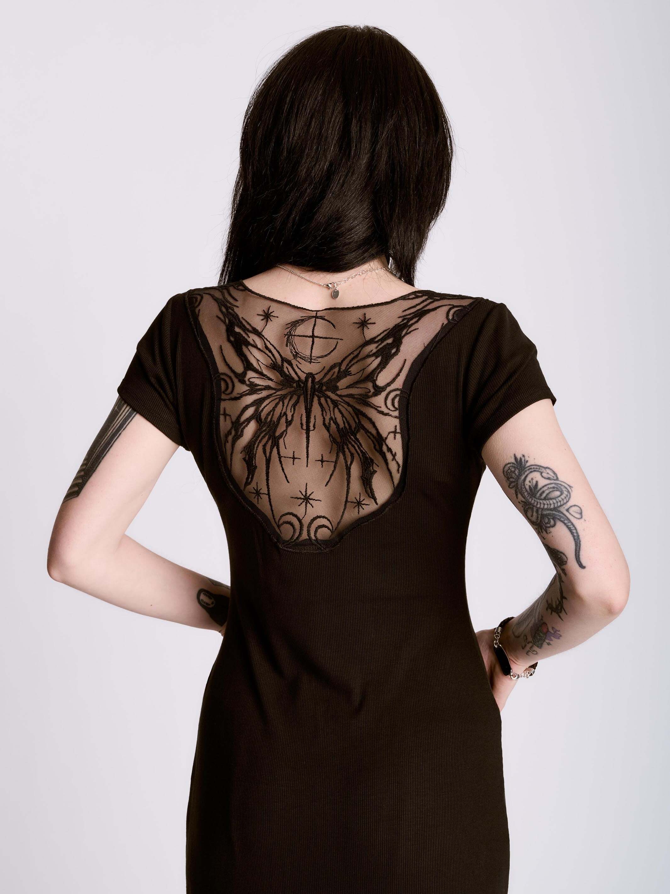 SIGIL MOTH MAXI DRESS