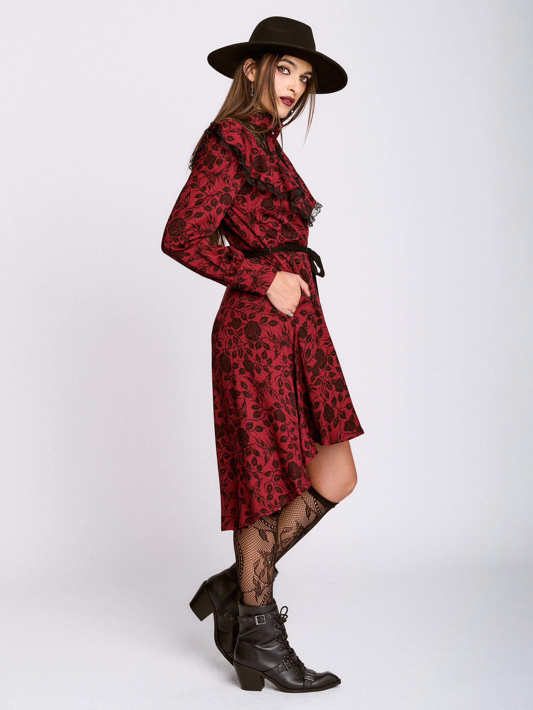 SIGIL ROSE VICTORIAN DRESS