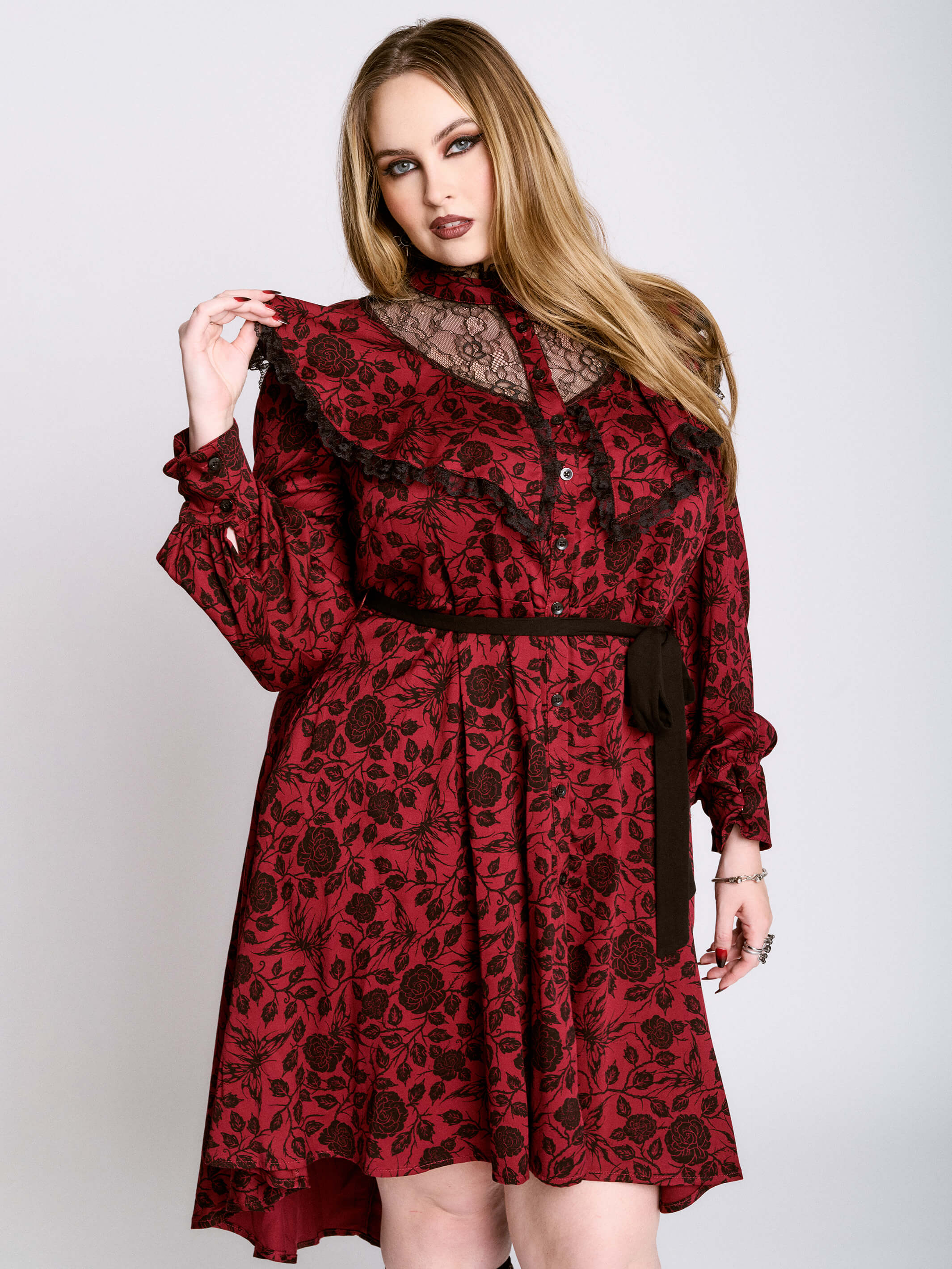 SIGIL ROSE VICTORIAN DRESS