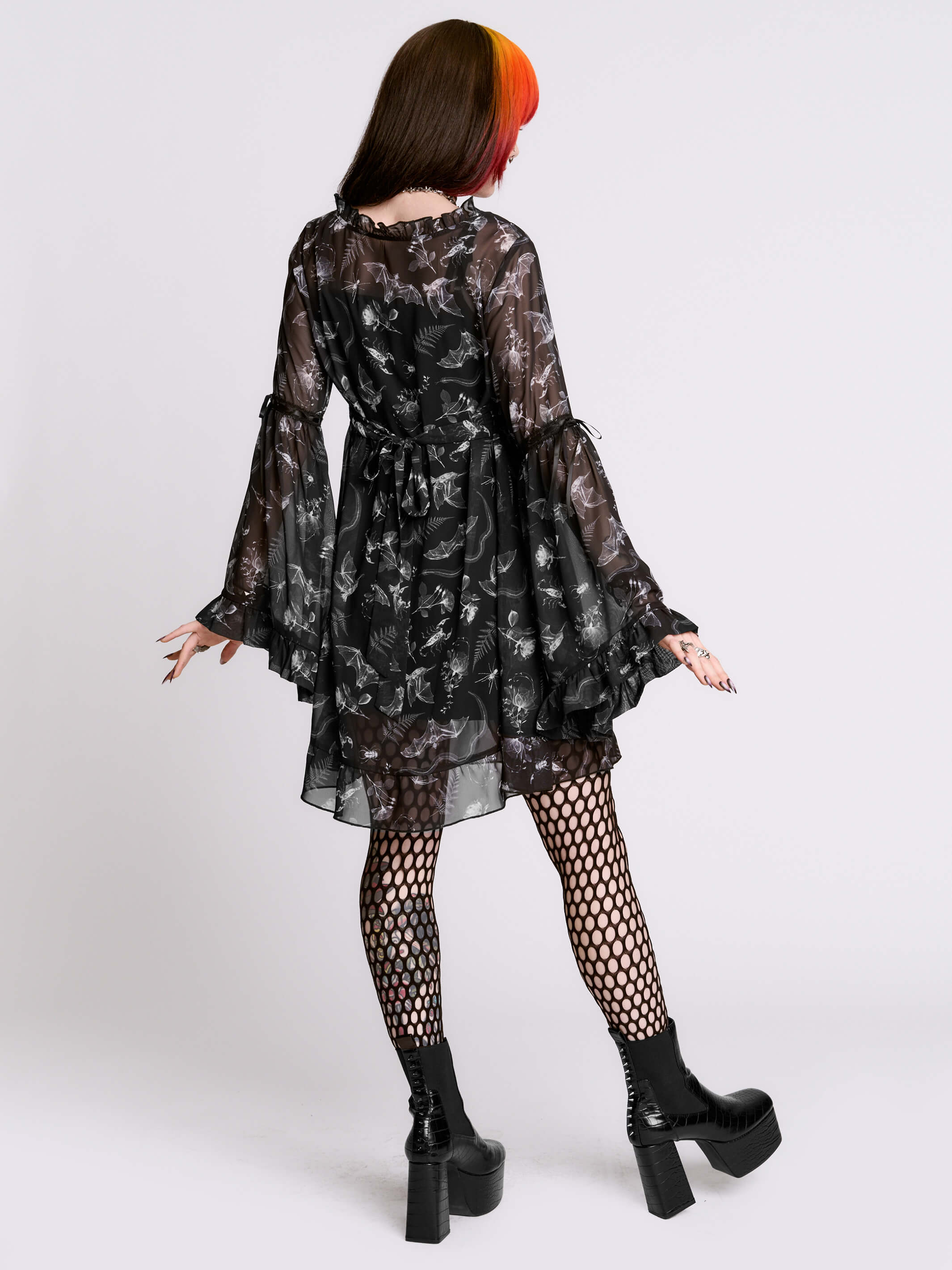 Xray Peasant Dress