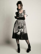 Edward Gorey Vampire dress