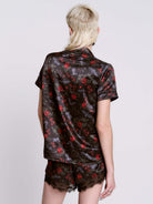 BAT'S ROOST SATIN PJ SET