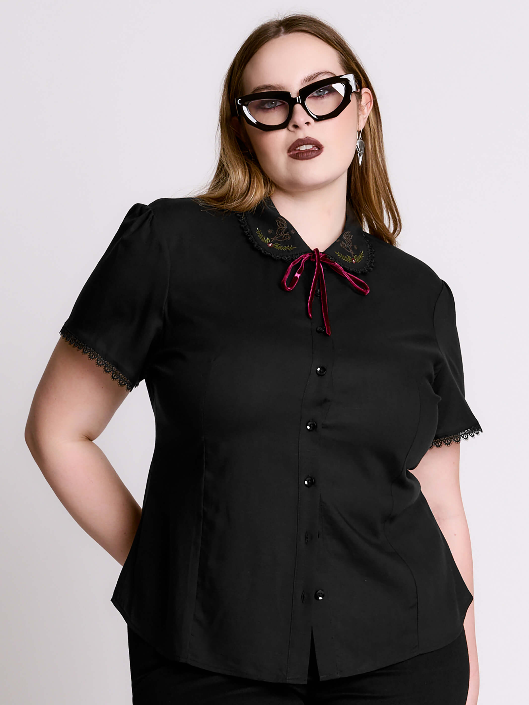 BATS AT WORK BLOUSE