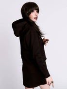 BATS IN FLIGHT CROP HOODIE