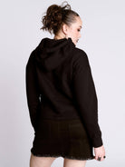 BATS IN FLIGHT CROP HOODIE