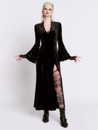 Black Lodge velvet dress