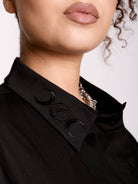 BUCKLE MIDI DRESS