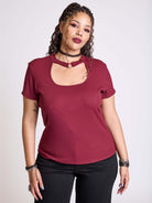 Baby Rib Choker Top