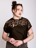 BURNOUT SNAKE BABY Tee