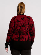 MURDER OF CROWS CARDIGAN