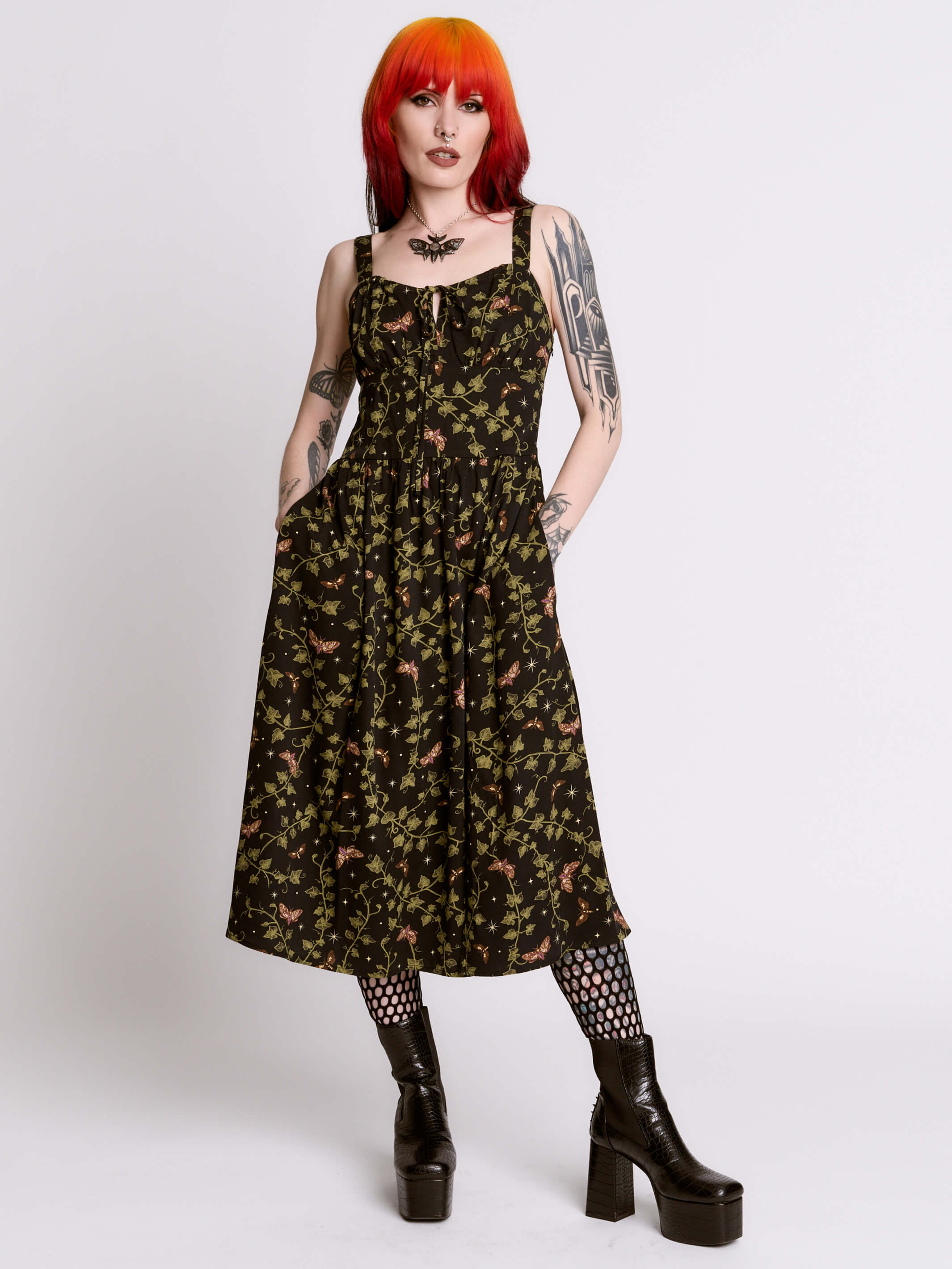 CREEPING IVY DRESS