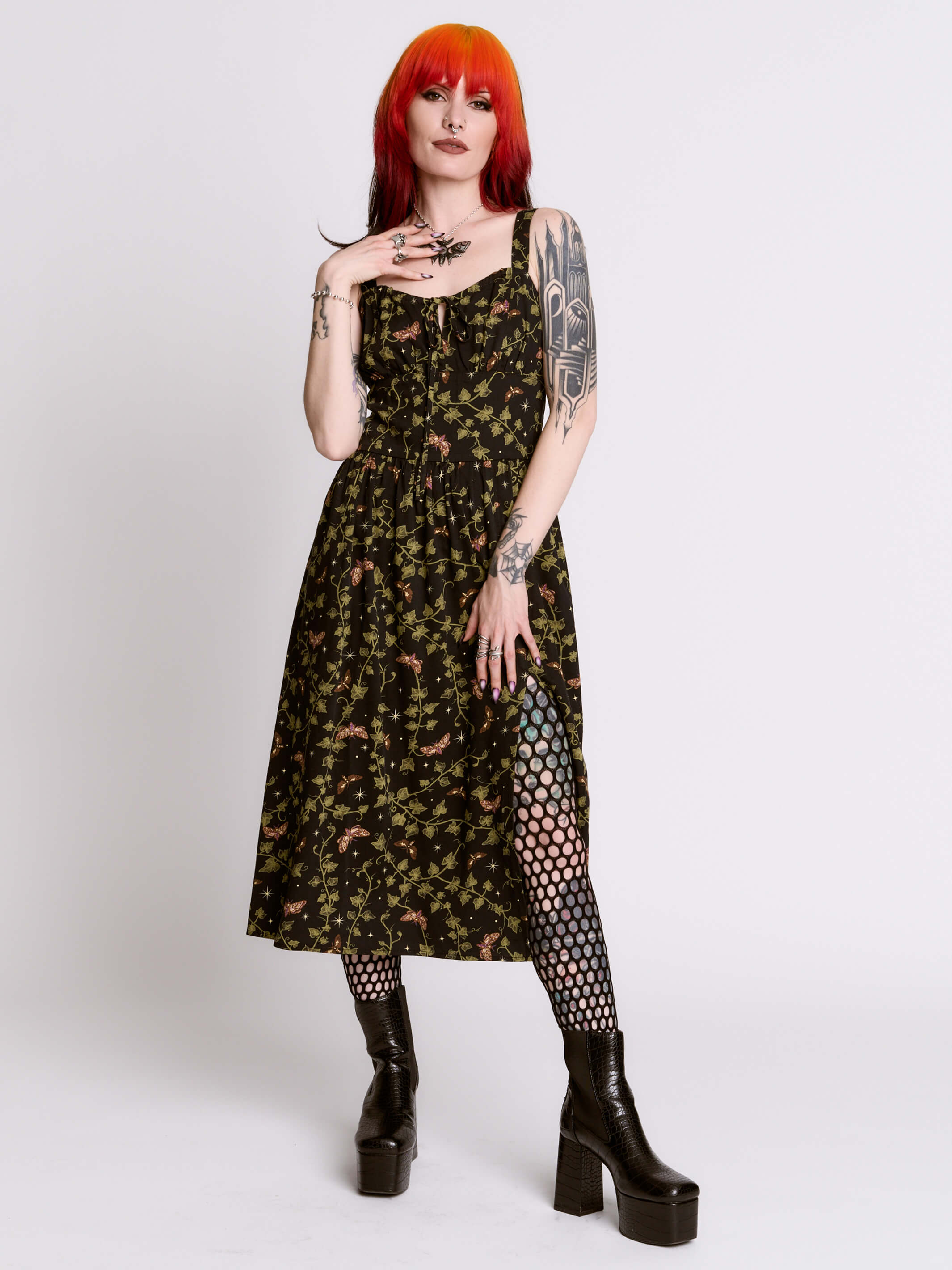 CREEPING IVY DRESS
