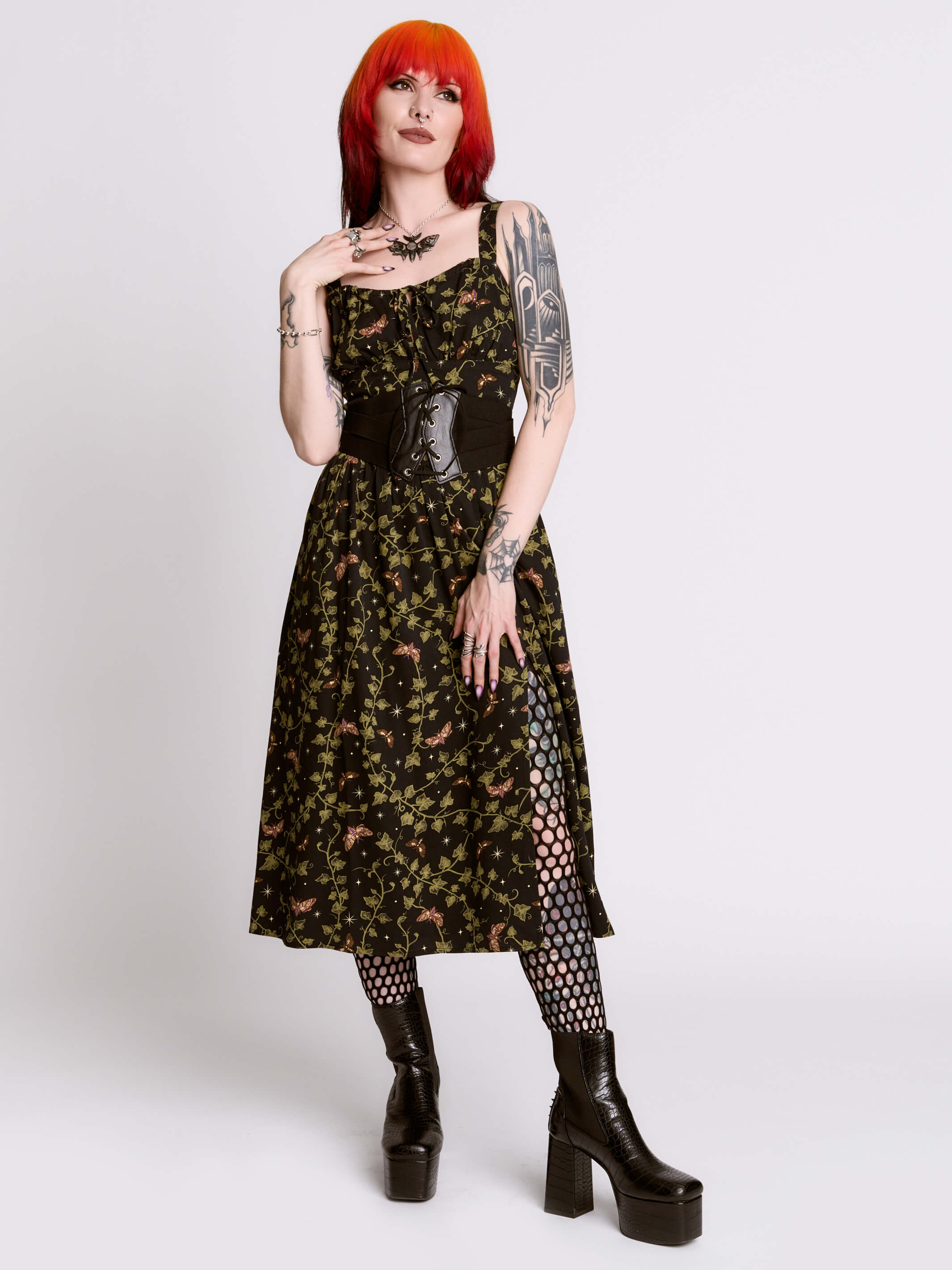 CREEPING IVY DRESS