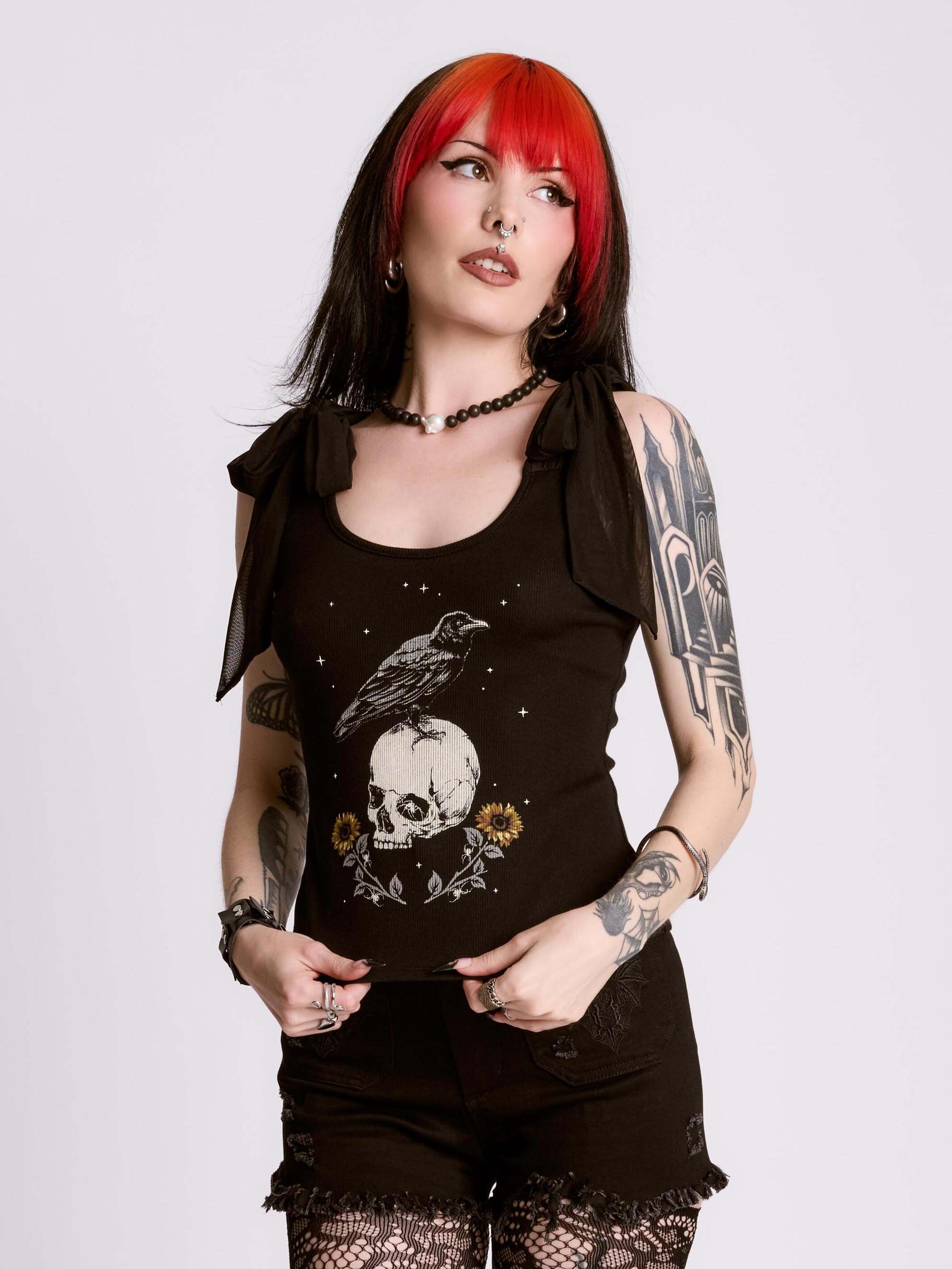 Dark Sunflower Tank
