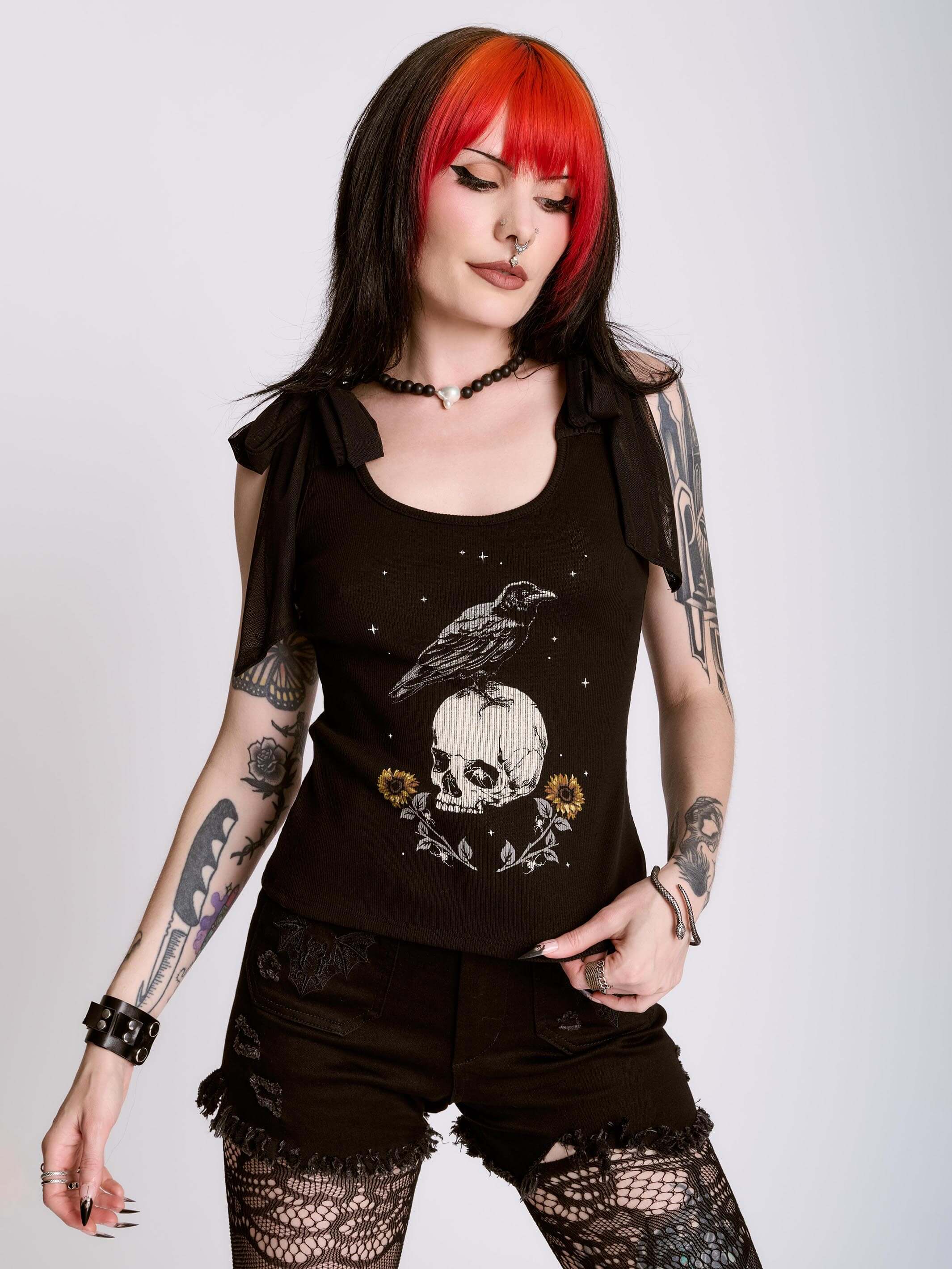 Dark Sunflower Tank