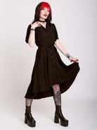 Embroidered Relics Short Sleeve Dress