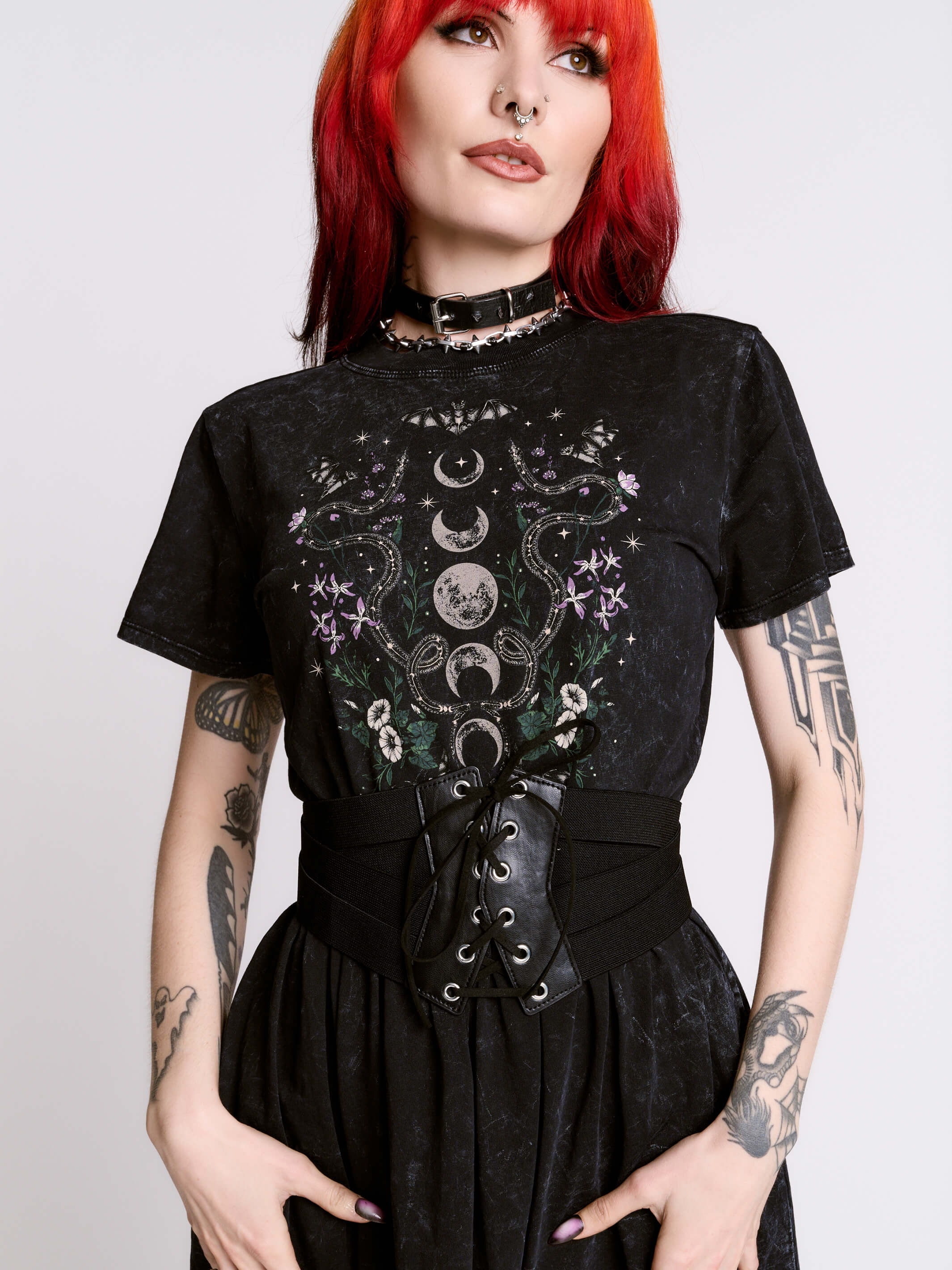 MOON GARDEN BABY DOLL DRESS