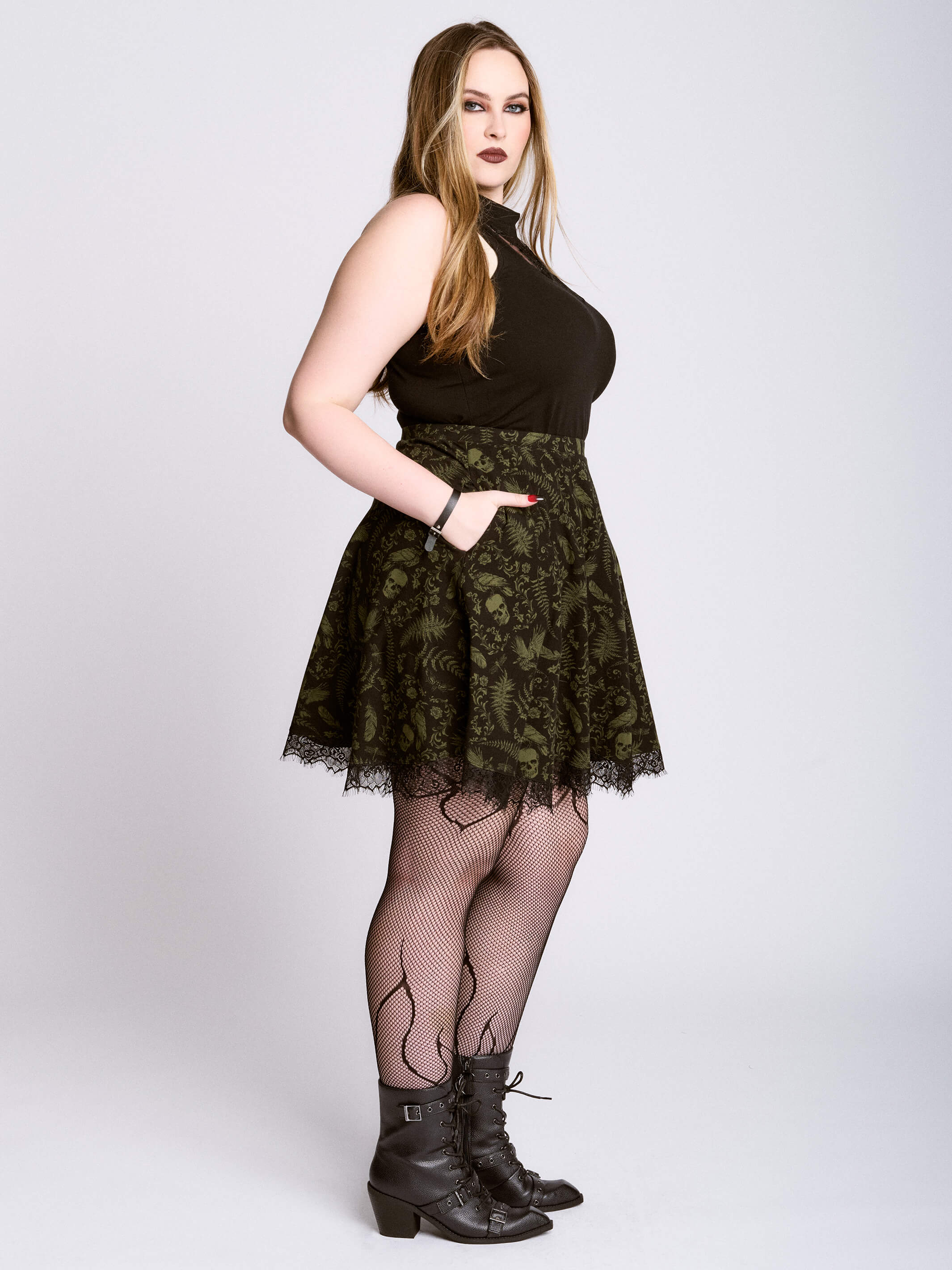 GILDED AGE SKATER SKIRT