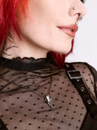 Little Raven Skull Necklace