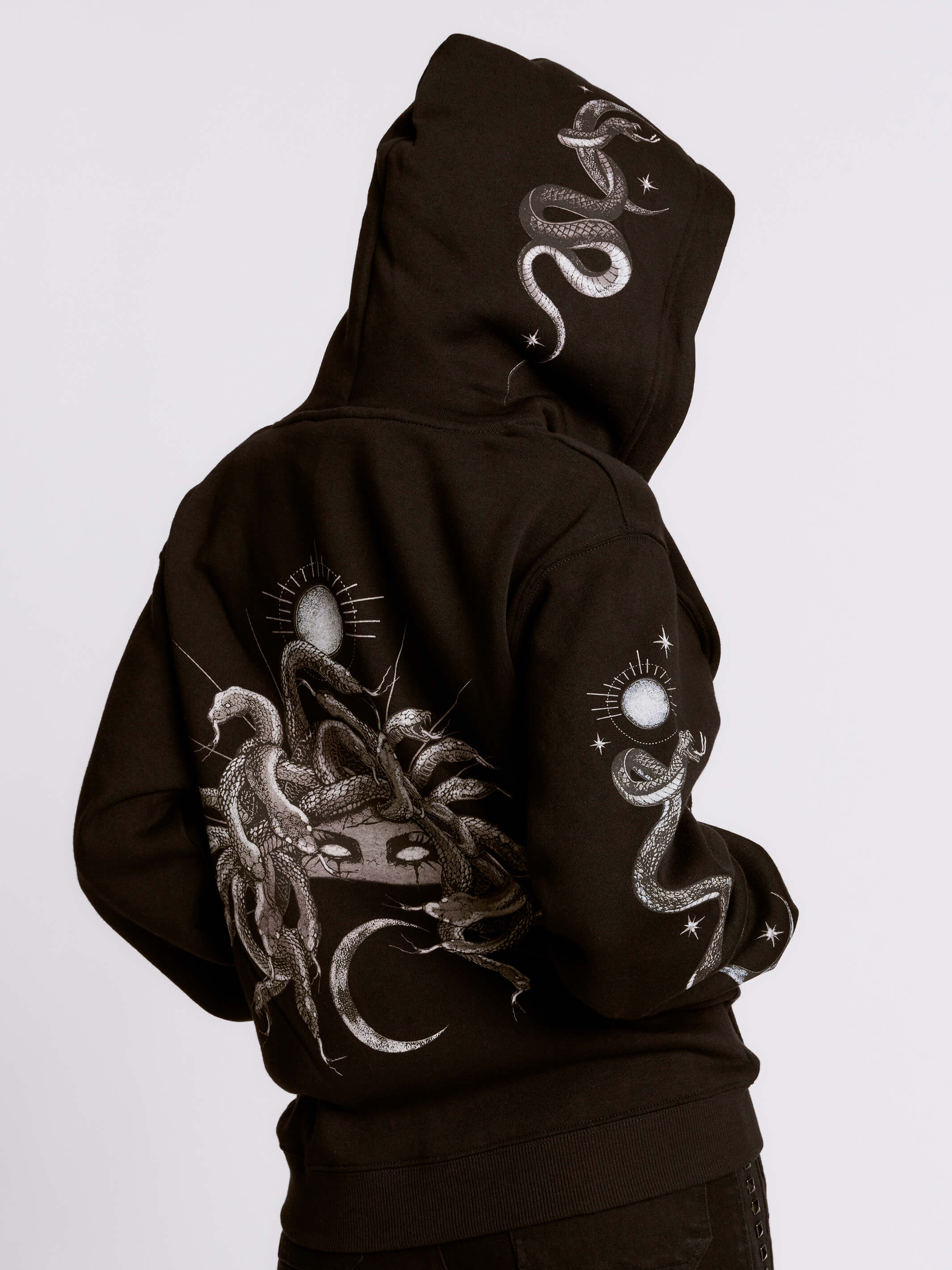 Medusa Zip Up Hoodie