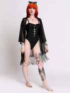 Mesh Kimono
