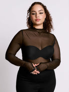 Powermesh Long Sleeve Top