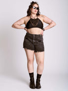 MINERAL WASHED SHORT