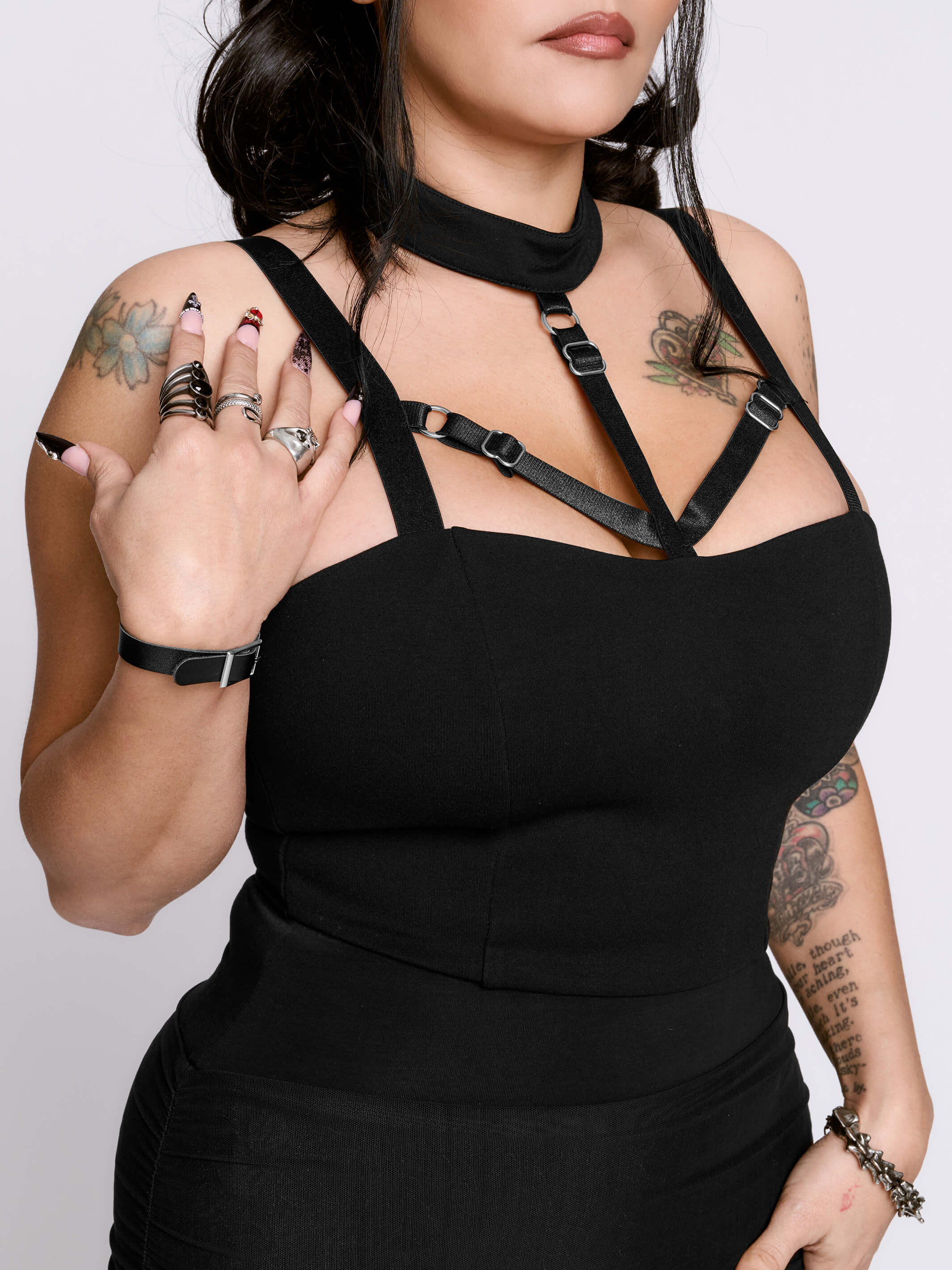 MORTISHA LACE UP CORSET TANK