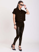 vegan moto legging