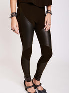 vegan moto legging