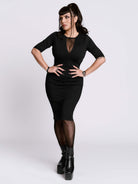 Ponte Wiggle Dress