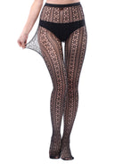 STRIPED LACE TIGHTS