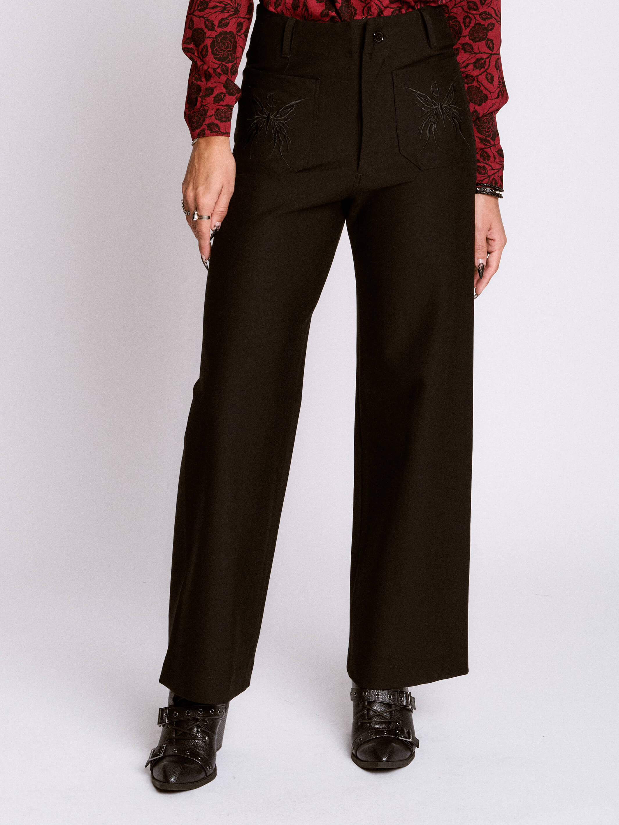 SIGIL MOTH Ponte Trouser