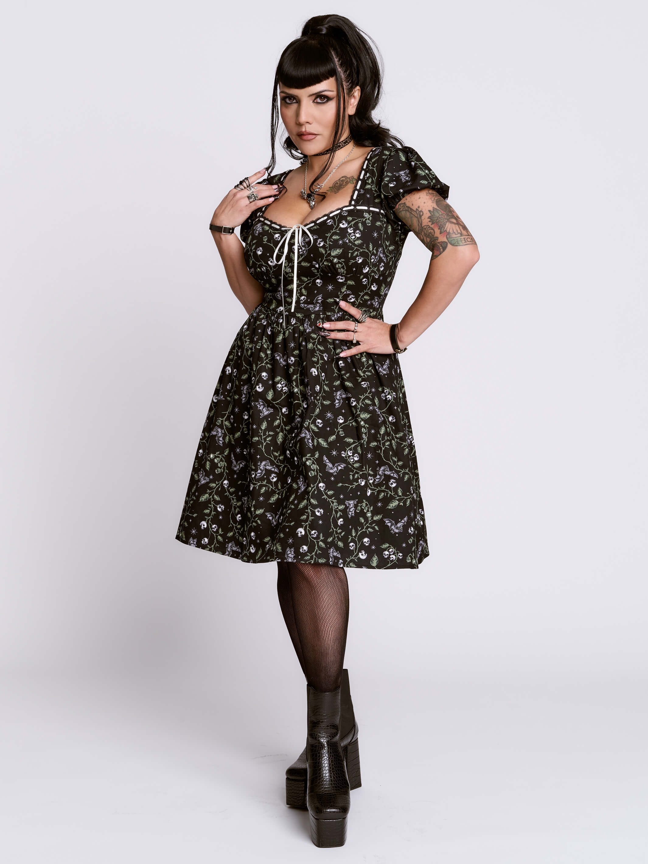 Skull Ivy Maiden dress