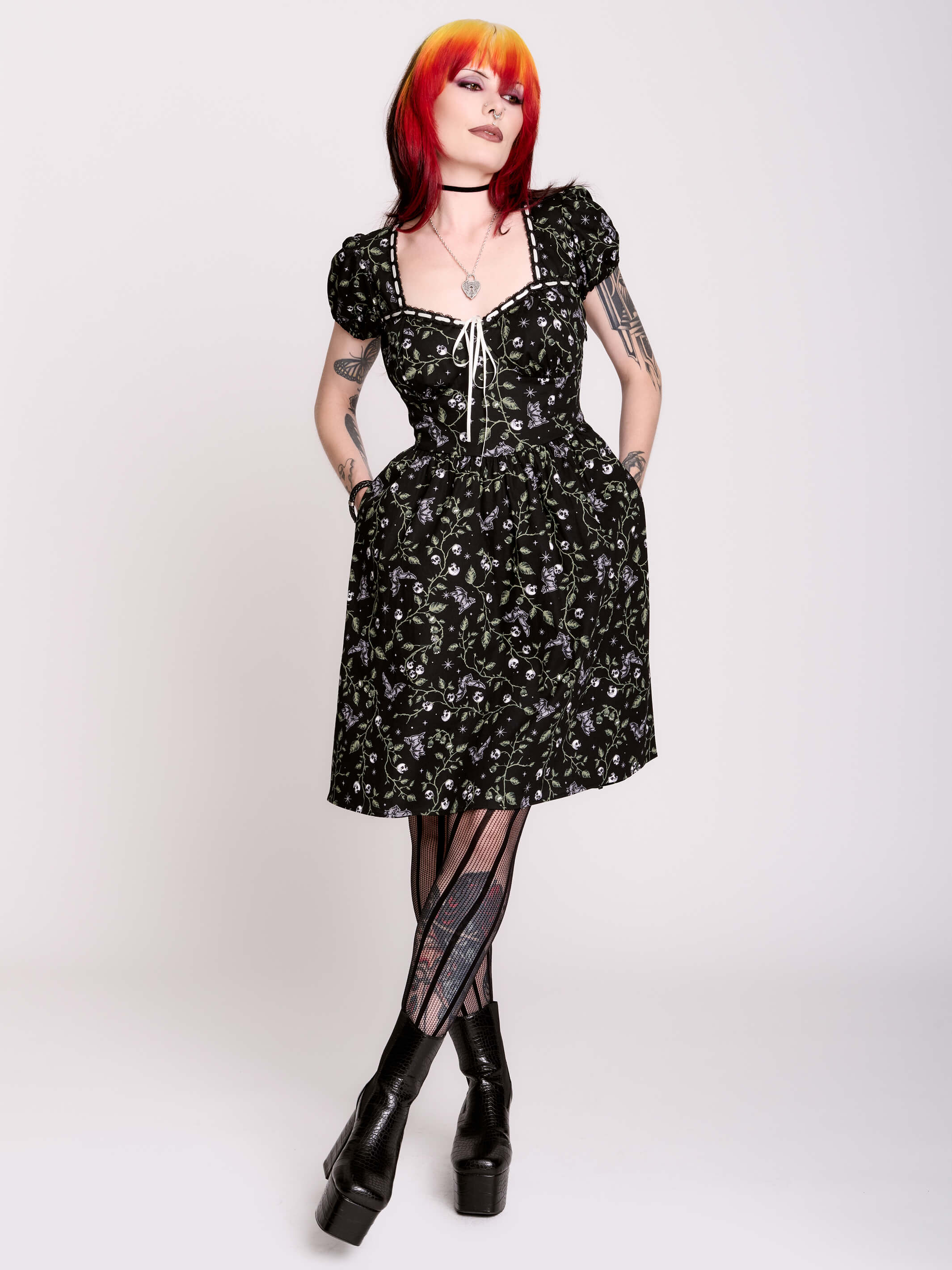 Skull Ivy Maiden dress