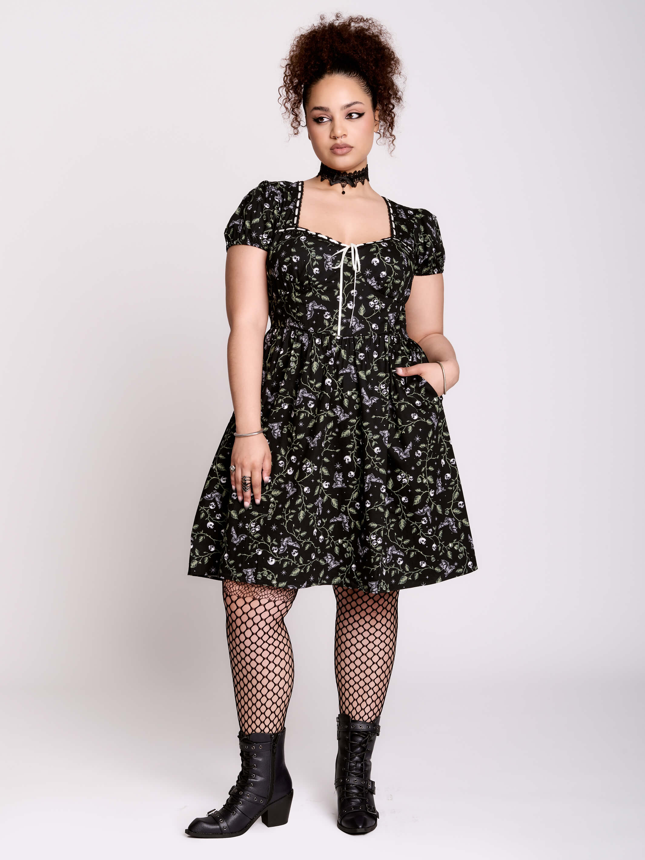 Skull Ivy Maiden dress