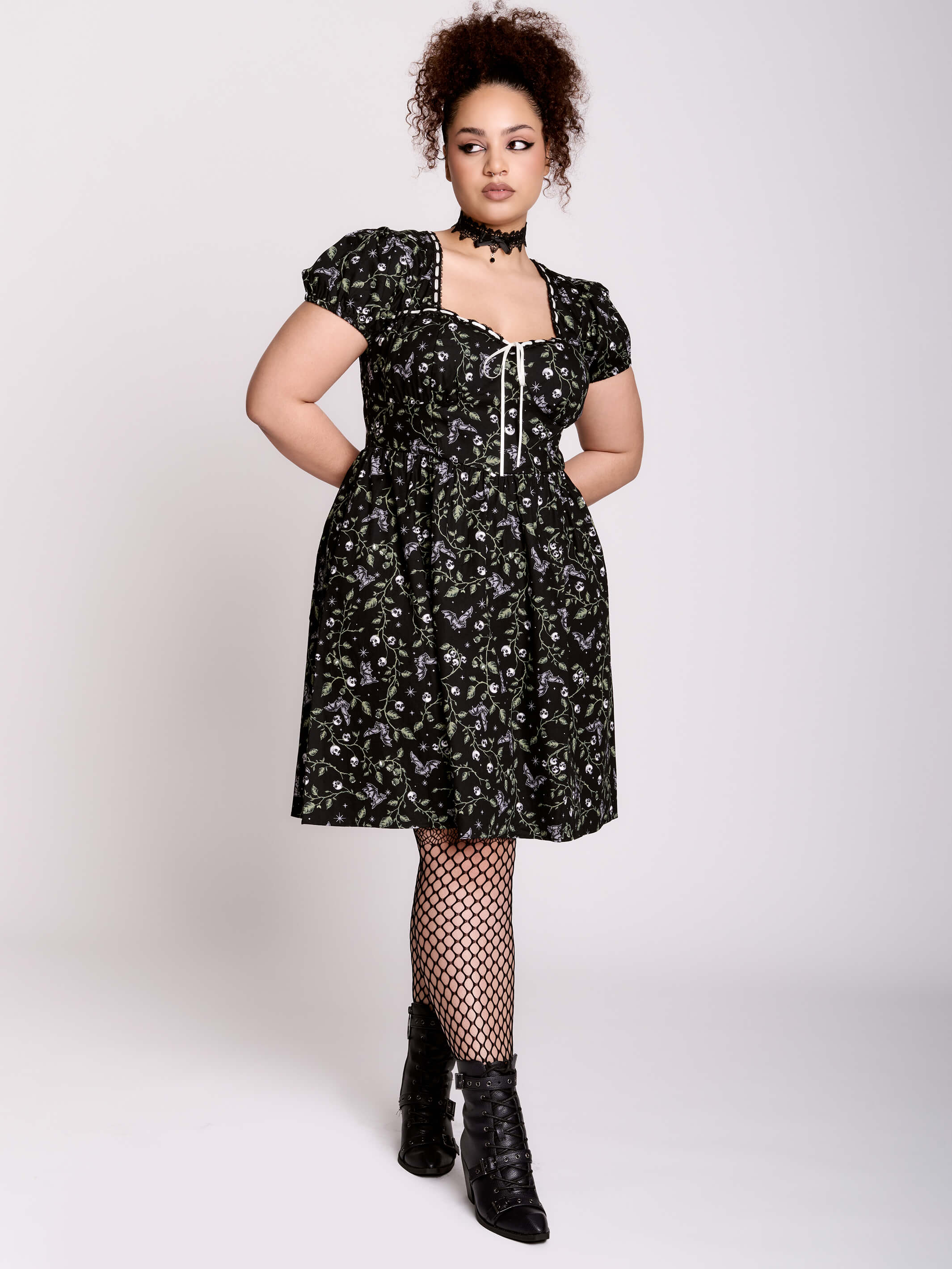 Skull Ivy Maiden dress