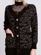 Stacked Skull Cardigan