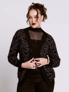 Stacked Skull Cardigan